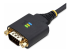 StarTech.com 3ft (1m) USB to Serial Adapter Cable, Interchangeable DB9 Screws/Nuts, COM Retention, USB-A to DB9 RS232, FTDI IC, Level-4 ESD Protection, Windows/macOS/ChromeOS/Linux - Närbild