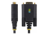 StarTech.com 3ft (1m) USB to Serial Adapter Cable, Interchangeable DB9 Screws/Nuts, COM Retention, USB-A to DB9 RS232, FTDI IC, Level-4 ESD Protection, Windows/macOS/ChromeOS/Linux - Framsidan