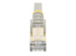 StarTech.com 2m CAT6A Ethernet Cable, 10 Gigabit Shielded Snagless RJ45 100W PoE Patch Cord, CAT 6A 10GbE STP Network Cable w/Strain Relief, Grey, UL Certified Wiring/TIA - Närbild