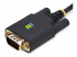 StarTech.com 10ft (3m) USB to Serial Adapter Cable, Interchangeable DB9 Screws/Nuts, COM Retention, USB-A to DB9 RS232, FTDI IC, Level-4 ESD Protection, Windows/macOS/ChromeOS/Linux - Närbild