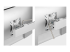 STARTECH Six-Monitor Desk Mount/Max 32 - Närbild