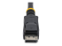 StarTech.com 0.5m Short DisplayPort 1.2 Cable with Latches DisplayPort 4k - Närbild