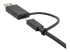 StarTech.com 1 m USB-C-kabel med USB-A-adapterdongel - Närbild