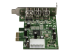 StarTech.com 2b 1a lågprofils 1394 PCI Express FireWire-kortadapter med 3 portar - Höger sida