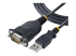 StarTech.com 3ft (1m) USB to Serial Cable, DB9 Male RS232 to USB Converter, USB to Serial Adapter for PLC/Printer/Scanner/Network Switches, USB to COM Port Adapter - Framsidan