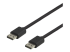 DELTACO DP8K-1015 - DisplayPort-kabel - Höger vinkel