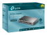 TP-Link Easy Smart TL-SG108PE - Vänster vinkel