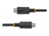 StarTech.com 0.5m Short DisplayPort 1.2 Cable with Latches DisplayPort 4k - Närbild